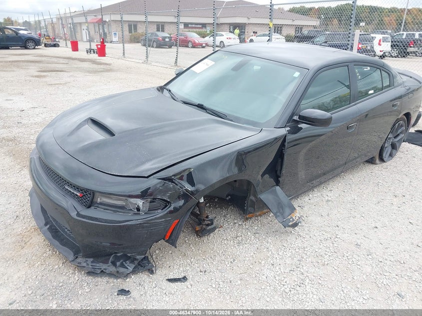2019 Dodge Charger Gt Rwd, Неизвестно, IAAI, VIN 2C3CDXHG7KH568342 — фото 2