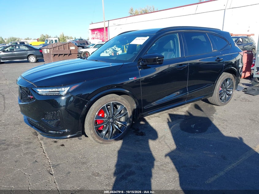 Vin: 5j8yd8h84rl004551, lot: 46848182, acura mdx type s advance package 20242
