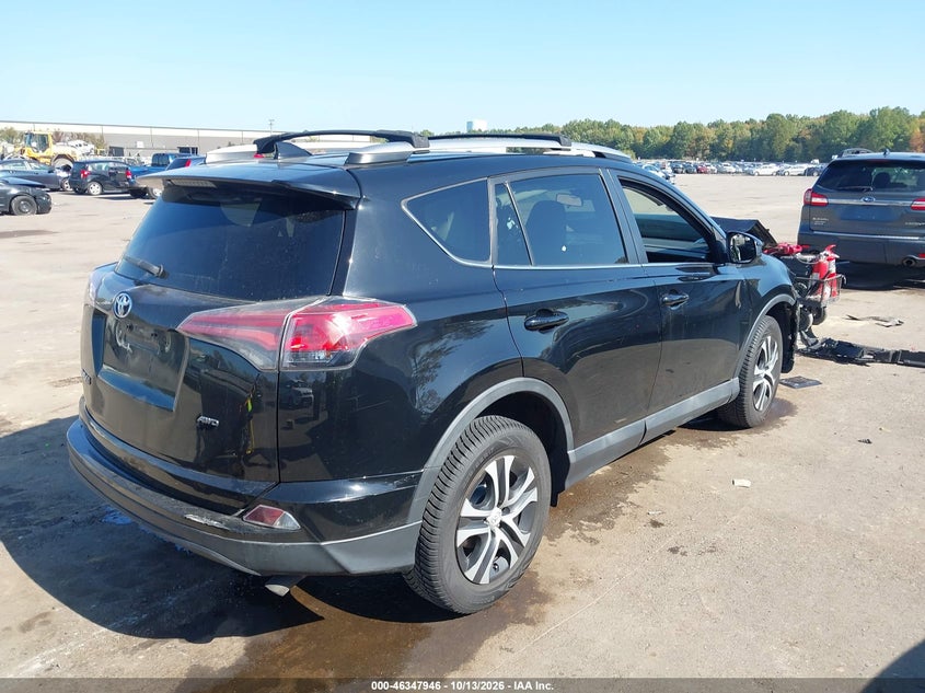 Vin: 2t3bfrev1hw540044, lot: 46848211, toyota rav4 le 20174