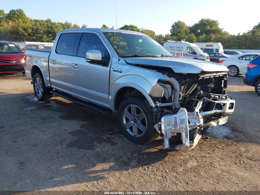 Vin: 1ftew1eg7jfc73581, lot: 46848228, ford f-150 lariat 20181