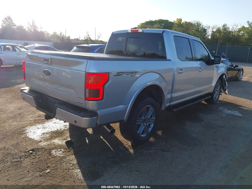 Vin: 1ftew1eg7jfc73581, lot: 46848228, ford f-150 lariat 20184