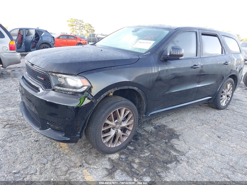 2020 Dodge Durango Gt Plus Awd, Front End, IAAI, VIN 1C4RDJDG3LC262199 — photo 2