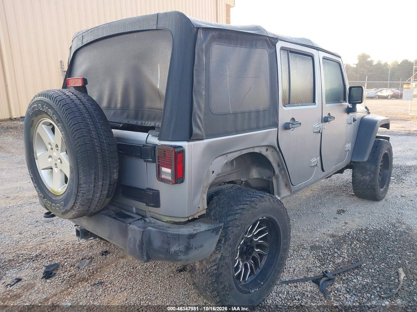 Vin: 1c4bjwdg7hl589171, lot: 46848247, jeep wrangler unlimited sport 4x4 20174