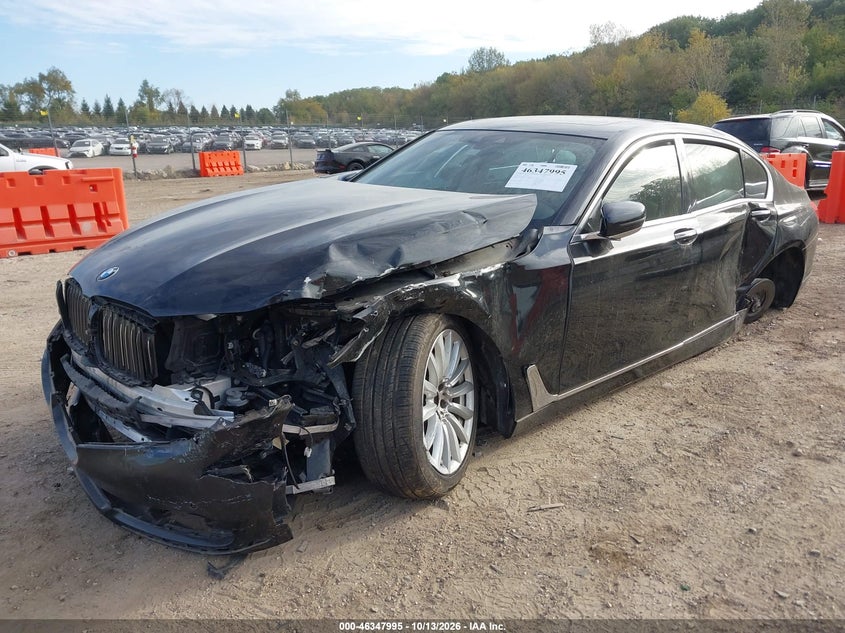 Vin: wba7e2c37hg740551, lot: 46848261, bmw 740i 20172