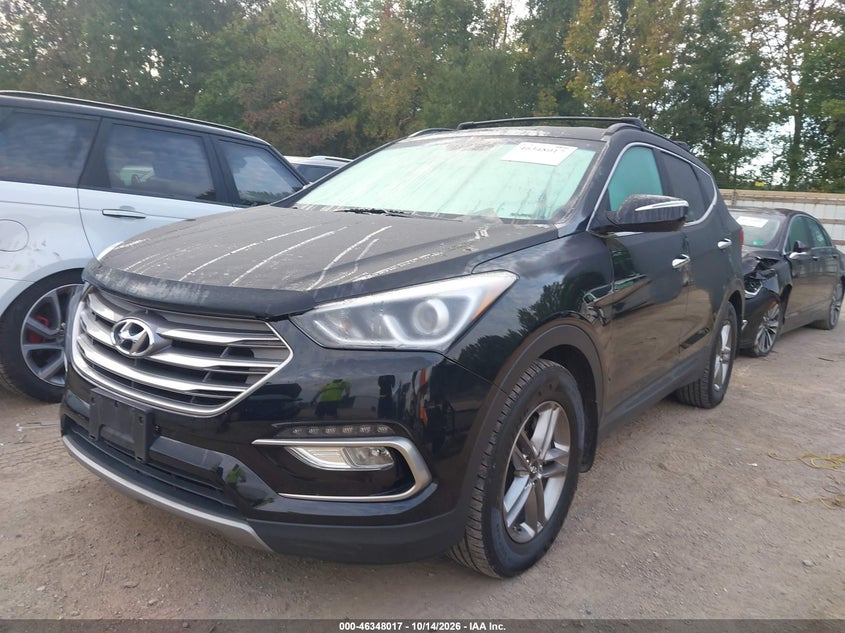 Vin: 5nmzudlb3hh018486, lot: 46848283, hyundai santa fe sport 2.4l 20172