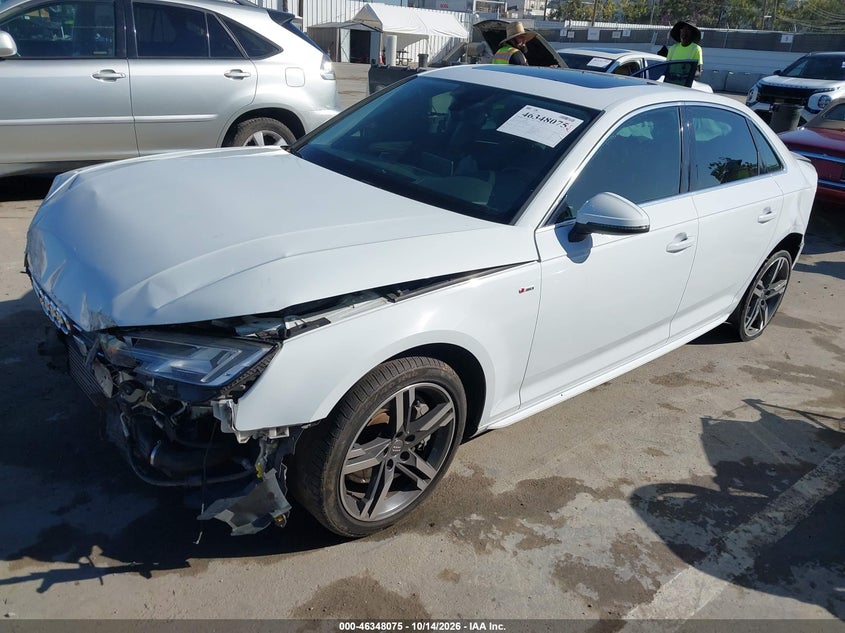 2017 Audi A4 2.0T Premium, Normal Wear & Tear, IAAI, VIN WAUENAF48HN012061 — photo 2