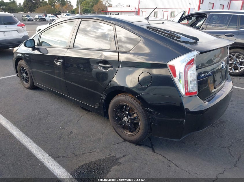 Vin: jtdkn3du1d0341308, lot: 46848374, toyota prius two 20133
