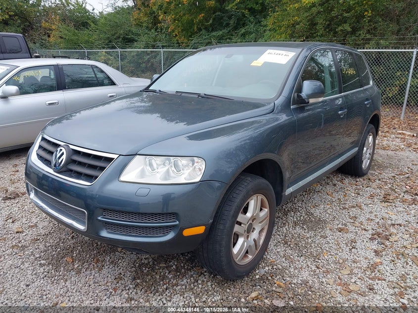 2005 Volkswagen Touareg V8, Ходовая, IAAI, VIN WVGZM77L95D080916 — фото 2