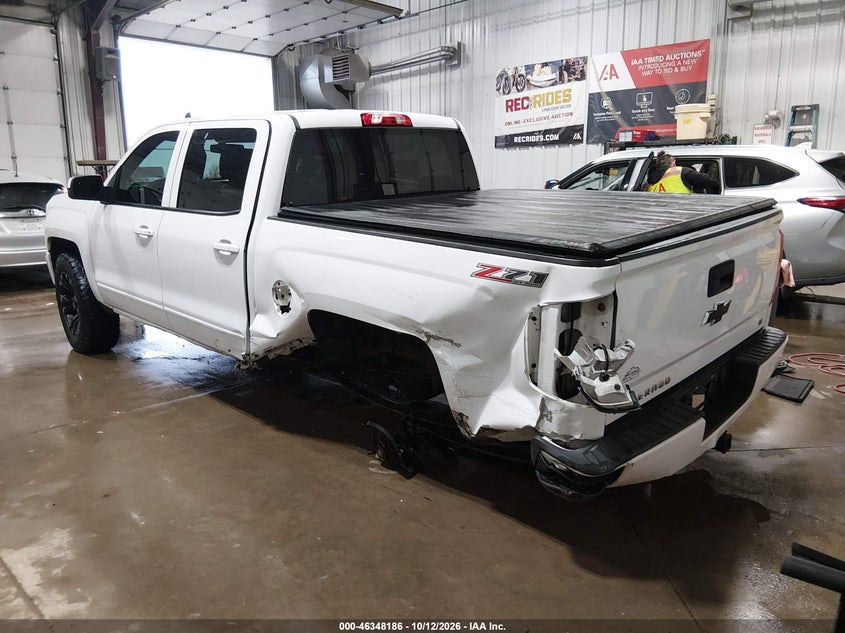 Vin: 3gcukrec3hg319449, lot: 46848452, chevrolet silverado 1500 2lt 20173