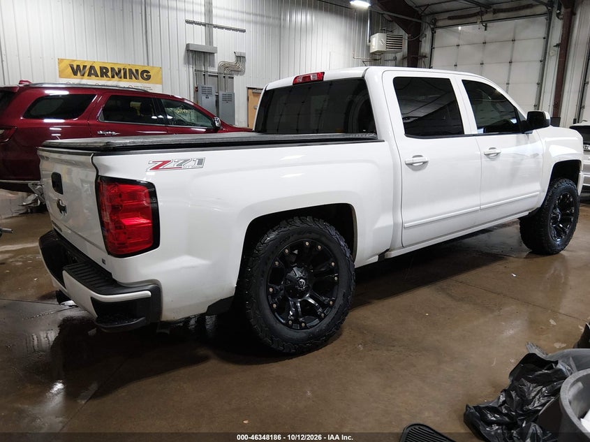 Vin: 3gcukrec3hg319449, lot: 46848452, chevrolet silverado 1500 2lt 20174