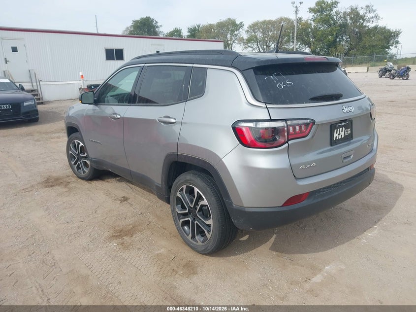 Vin: 3c4njdcb9nt201722, lot: 46848476, jeep compass limited 4x4 20223