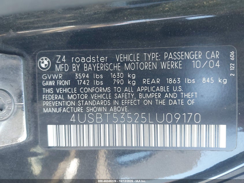 2005 BMW Z4 3.0I · Фото 9