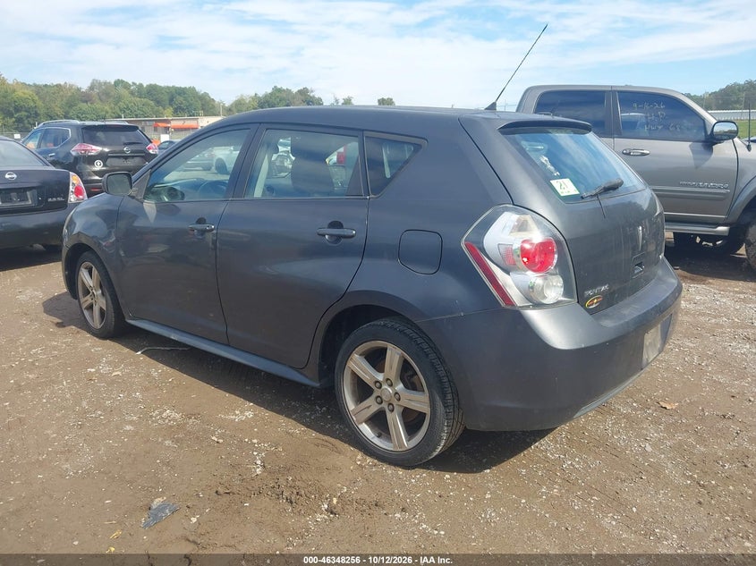PONTIAC VIBE 2009 VIN 5Y2SL670X9Z461949