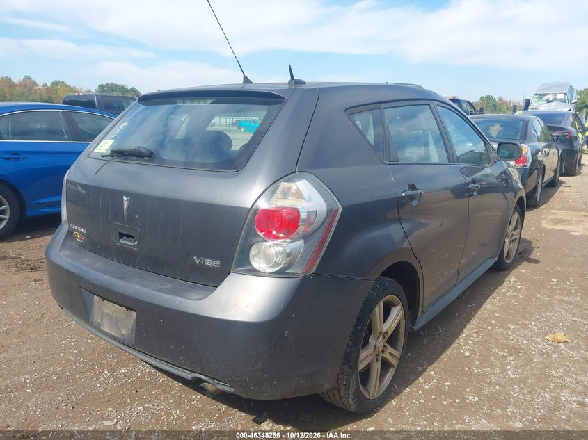 PONTIAC VIBE 2009 VIN 5Y2SL670X9Z461949