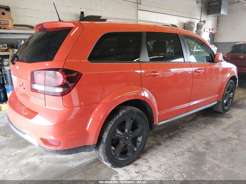 Vin: 3c4pddgg6jt491644, lot: 46848560, dodge journey crossroad awd 20184