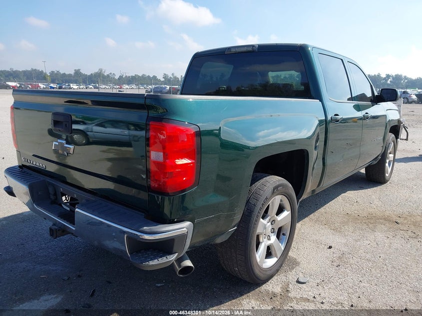 Vin: 3gcpcrec4eg570955, lot: 46848567, chevrolet silverado 1500 1lt 20144