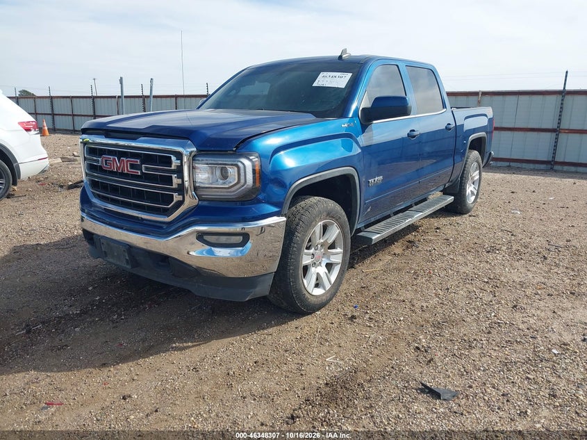 Vin: 3gtu2mec6hg419144, lot: 46848573, gmc sierra 1500 sle 20172