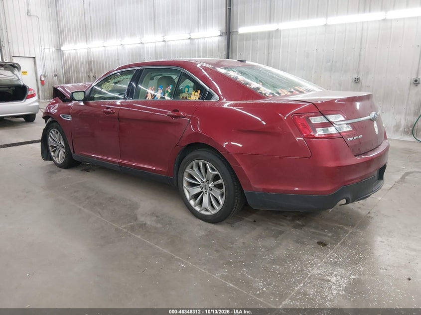 Vin: 1fahp2f8xdg231112, lot: 46848578, ford taurus limited 20133