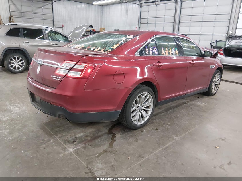 Vin: 1fahp2f8xdg231112, lot: 46848578, ford taurus limited 20134