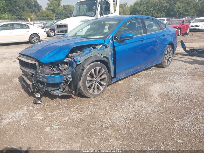 Vin: 3fa6p0t94kr238717, lot: 46848594, ford fusion se 20192