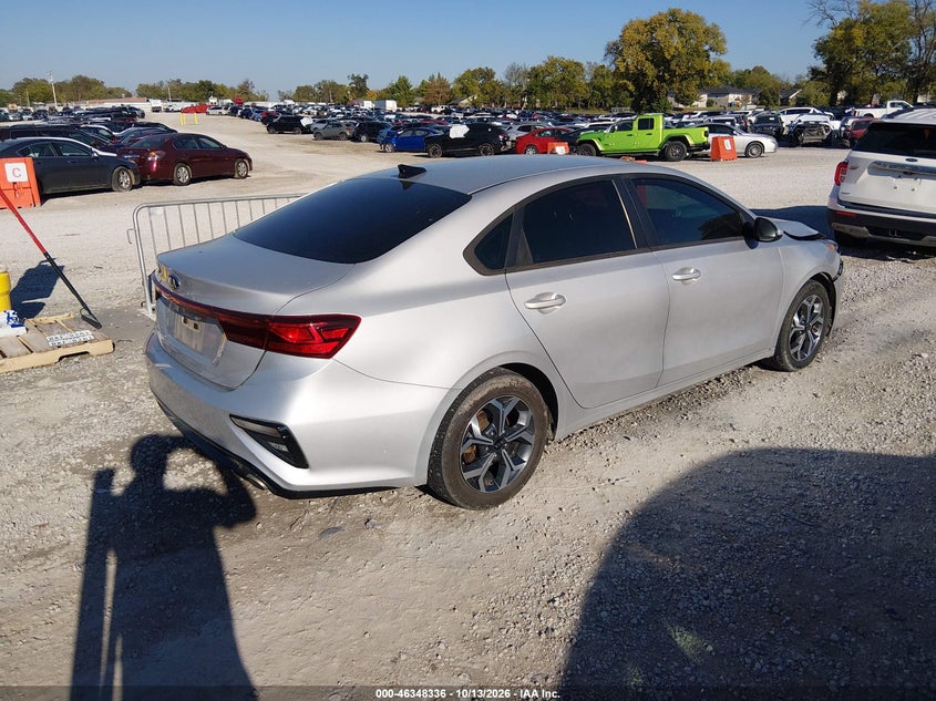 Vin: 3kpf24ad2me321371, lot: 46848602, kia forte lxs 20214