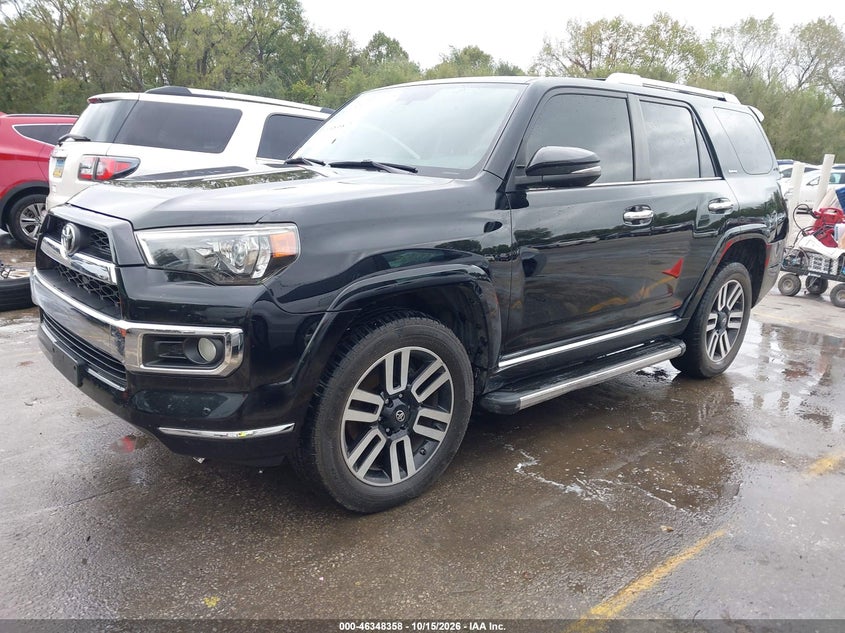 Vin: jtebu5jr4h5421902, lot: 46848624, toyota 4runner limited 20172