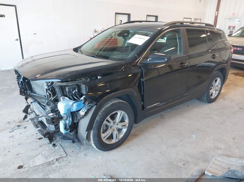 2023 GMC Terrain Awd Sle, Front End, IAAI, VIN 3GKALTEG8PL175620 — photo 2