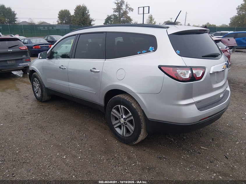 Vin: 1gnkvgkd4gj251540, lot: 46848657, chevrolet traverse 1lt 20163