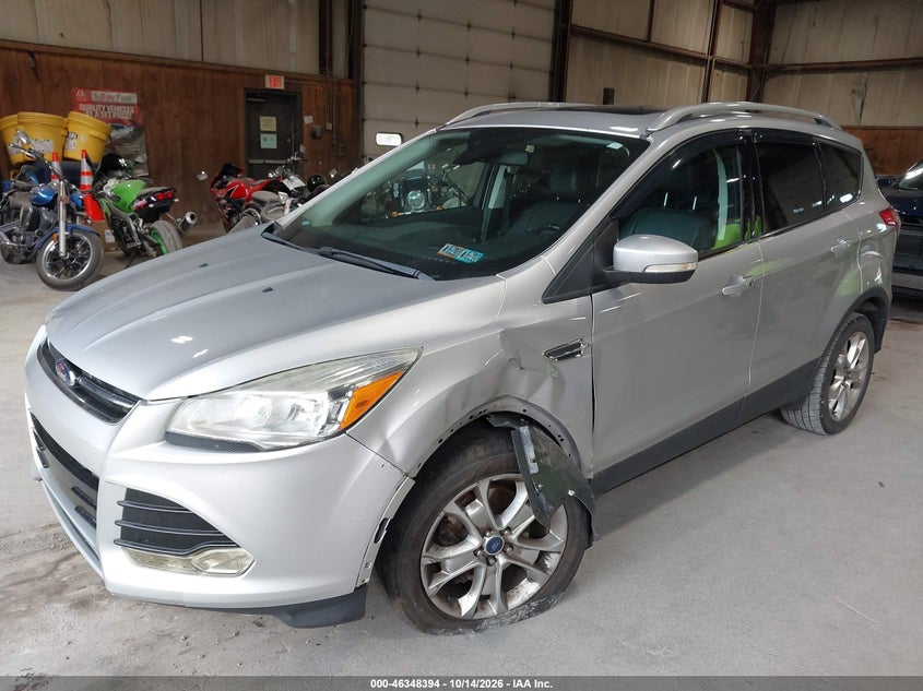 Vin: 1fmcu9j99gua48419, lot: 46848660, ford escape titanium 20162