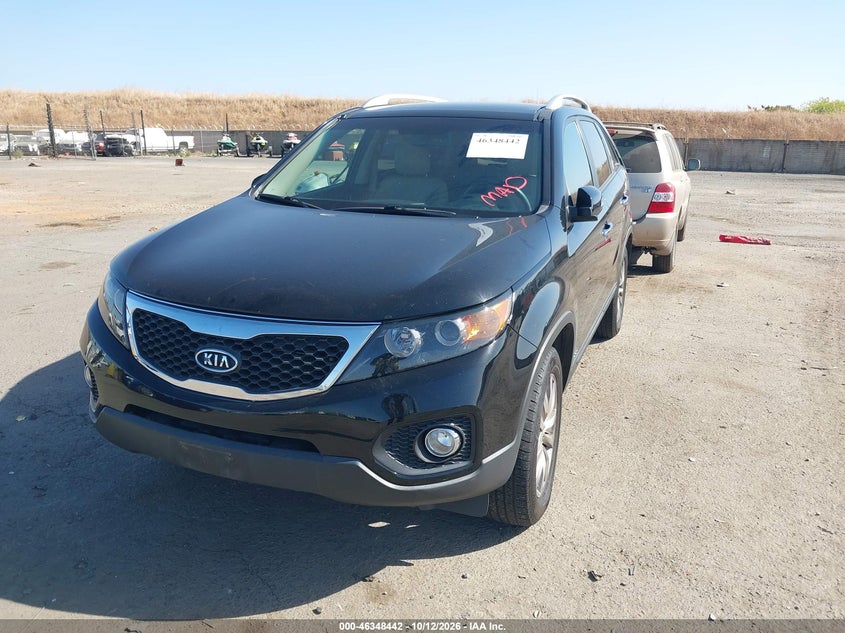 Vin: 5xykuda20bg002493, lot: 46848708, kia sorento ex v6 20112
