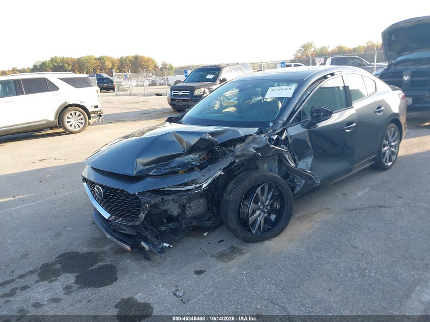 2023 Mazda Mazda3 2.5 S Premium, Удар спереди, IAAI, VIN 3MZBPBDM2PM356418 — фото 2