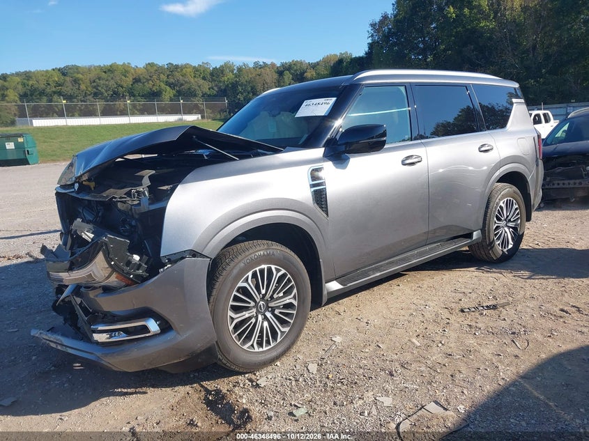 Vin: jn8ay3bd9s9301013, lot: 46848762, nissan armada sl 2wd 20252