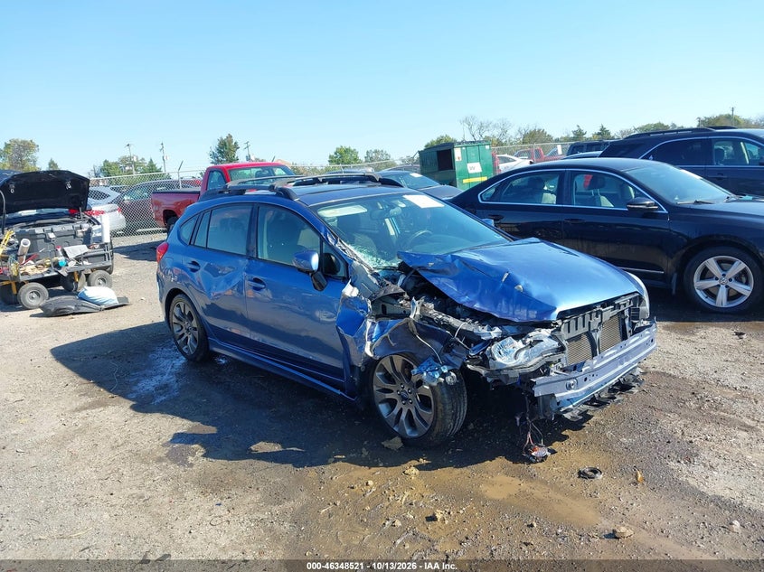 Vin: jf1gpau60f8209432, lot: 46848787, subaru impreza 2.0i sport premium 20151