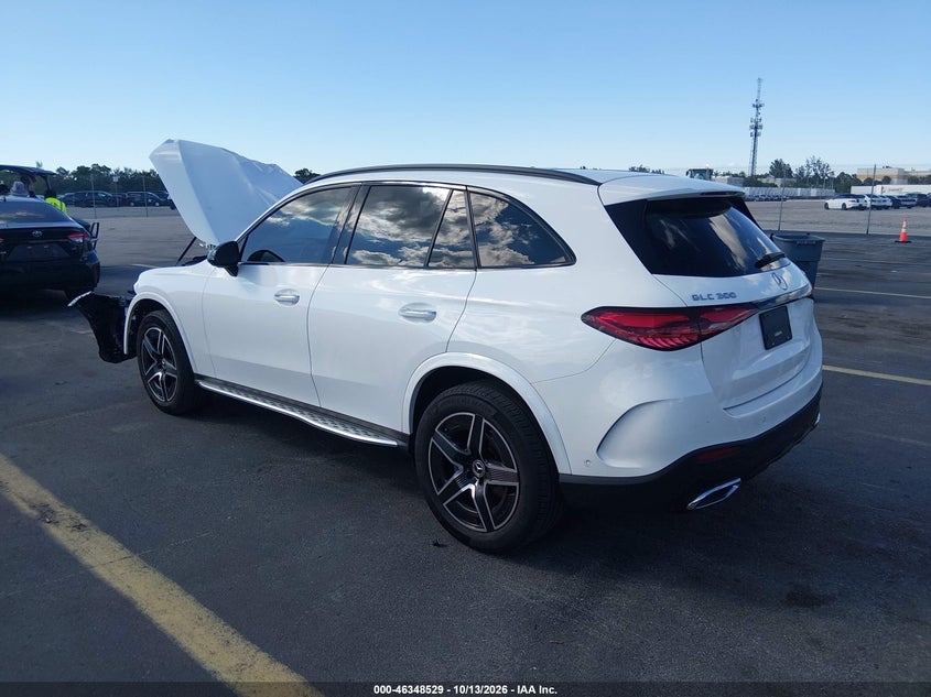 Vin: w1nkm4hb4rf197963, lot: 46848795, mercedes-benz glc 300 4matic suv 20243