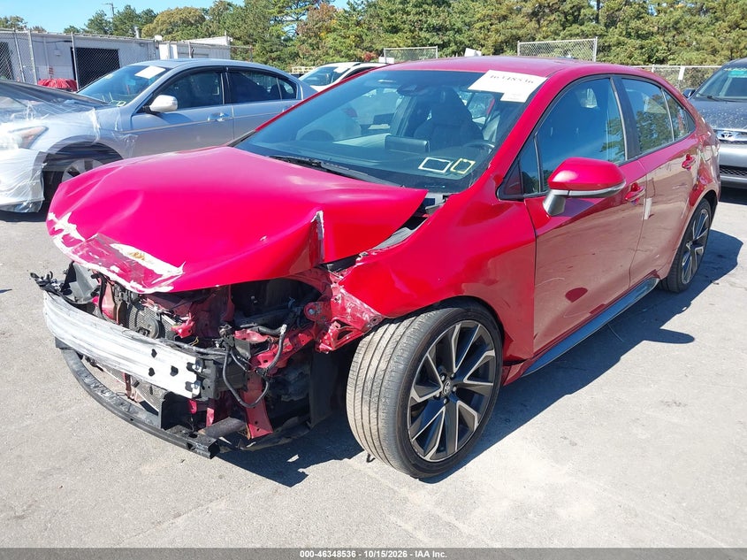 2020 Toyota Corolla Se, Front End, IAAI, VIN 5YFS4RCEXLP044722 — photo 2