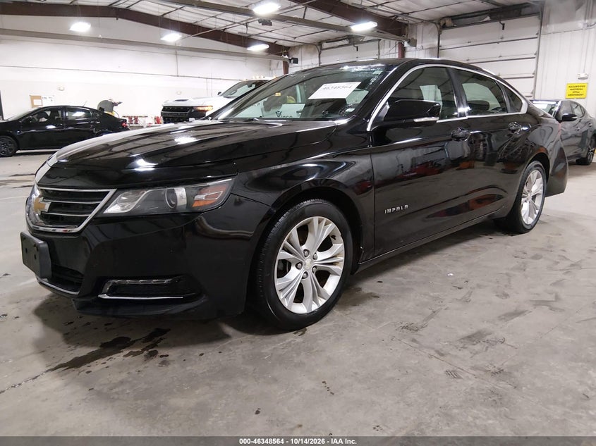 2015 Chevrolet Impala 1Lt, Left Side, IAAI, VIN 2G1115SL5F9259211 — photo 2