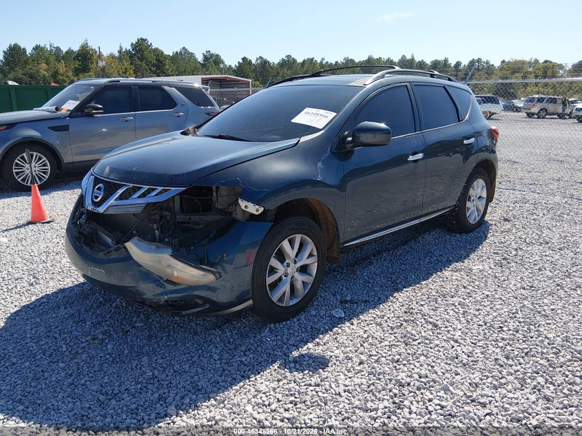 Vin: jn8az1mu6cw110179, lot: 46848832, nissan murano sv 20122