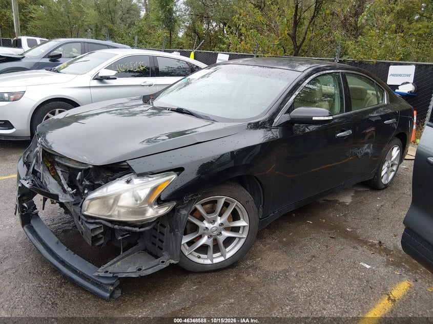 Vin: 1n4aa5ap9bc867978, lot: 46848854, nissan maxima 3.5 sv 20112
