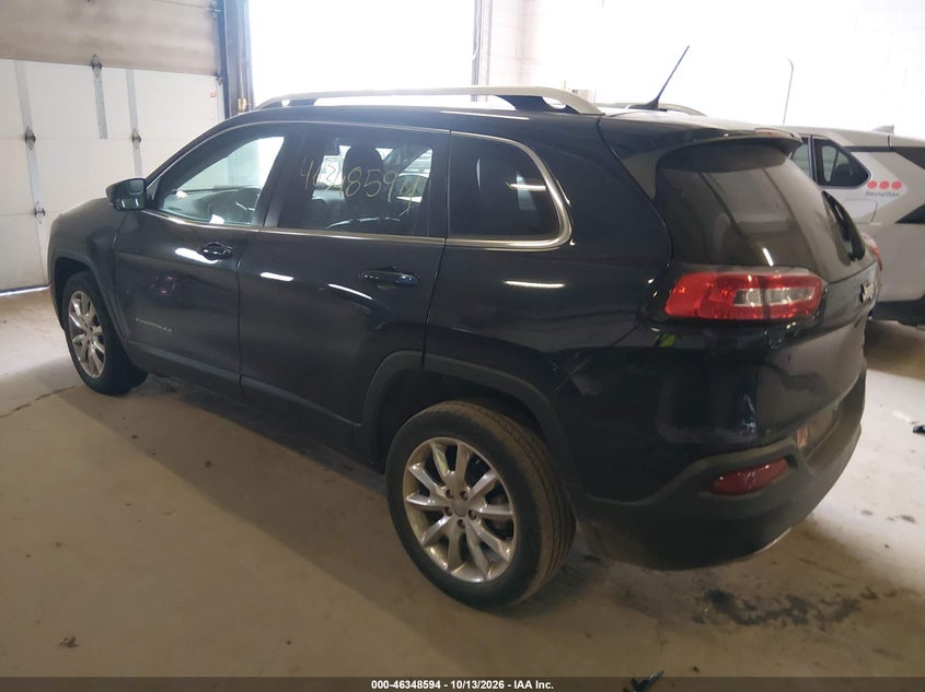 Vin: 1c4pjldb1ew313135, lot: 46848860, jeep cherokee limited 20143
