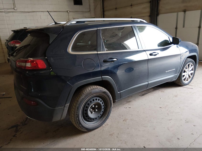 Vin: 1c4pjldb1ew313135, lot: 46848860, jeep cherokee limited 20144