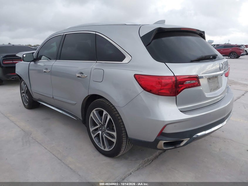 Vin: 5j8yd4h82jl029509, lot: 46848869, acura mdx advance package 20183