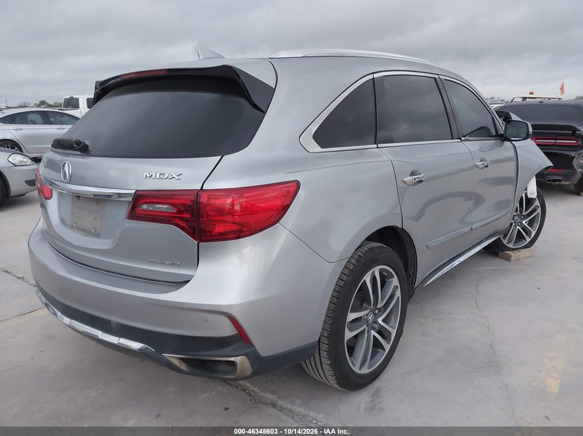 Vin: 5j8yd4h82jl029509, lot: 46848869, acura mdx advance package 20184