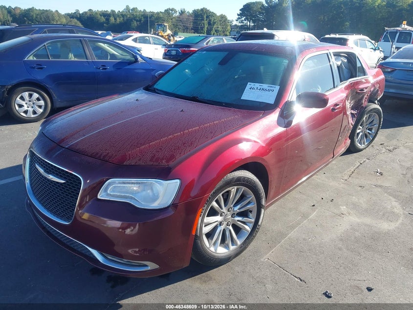 Vin: 2c3ccaagxhh512222, lot: 46848875, chrysler 300 limited 20172
