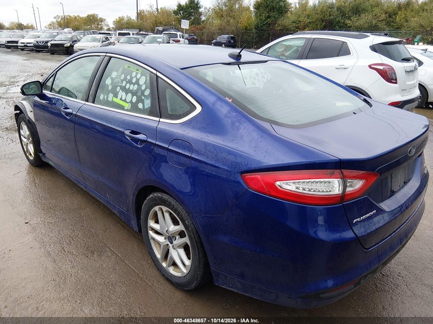 Vin: 1fa6p0hd9e5405240, lot: 46848922, ford fusion se 20143