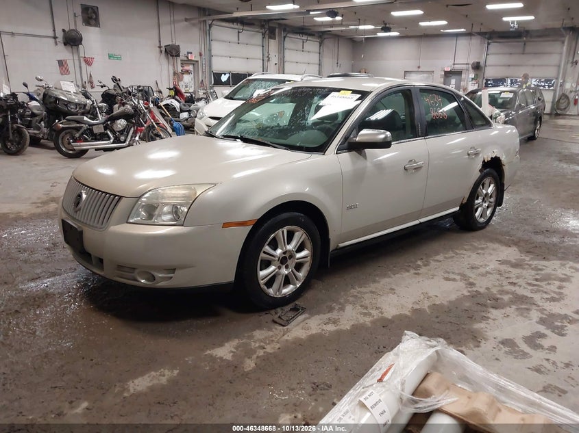 2008 Mercury Sable Premier, Обычный износ, IAAI, VIN 1MEHM42W08G608084 — фото 2