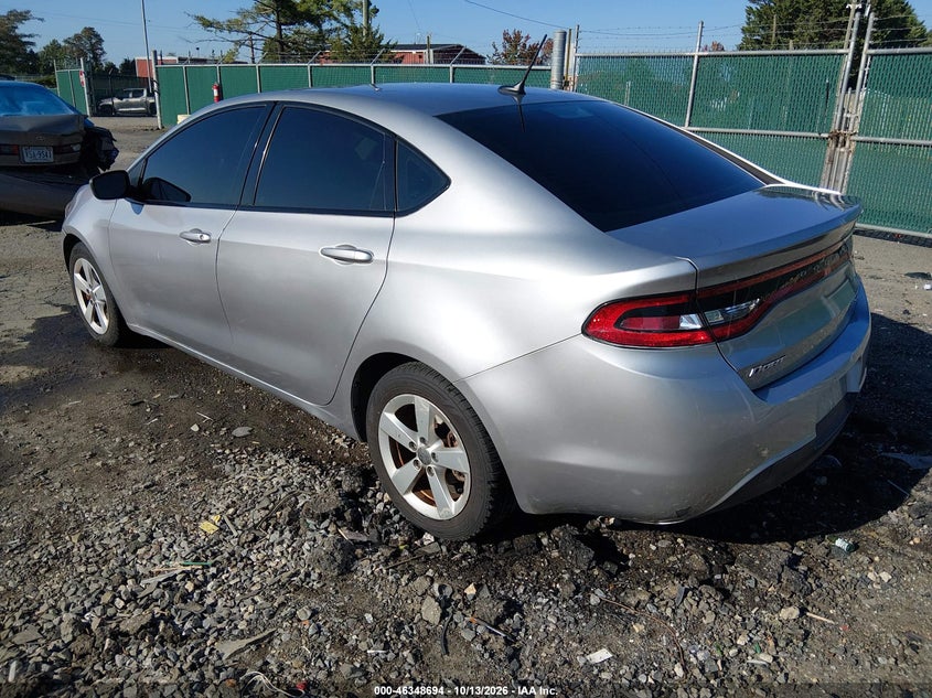 Vin: 1c3cdfbb0fd315440, lot: 46848959, dodge dart sxt 20153