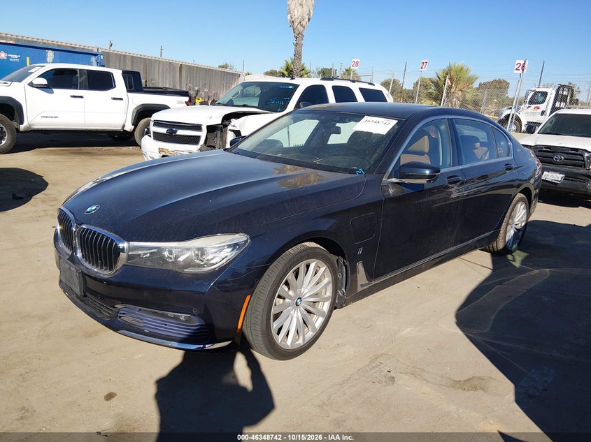BMW 740E 2017 VIN WBA7J2C5XHG497606