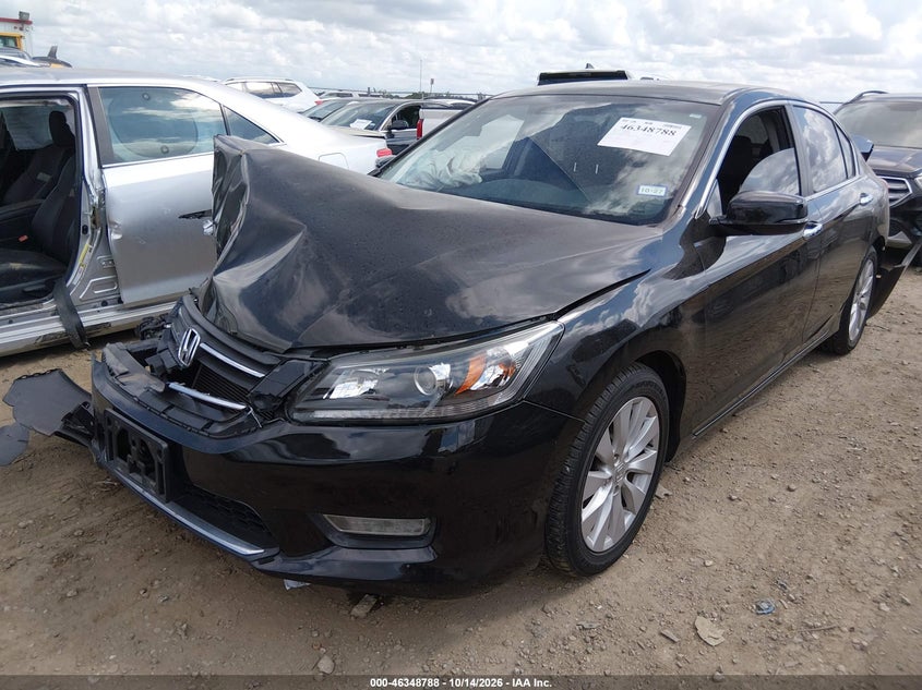 2013 Honda Accord Ex-L, Front End, IAAI, VIN 1HGCR2F80DA104260 — photo 2