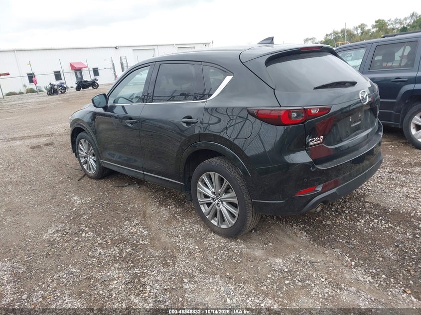 Vin: jm3kfbxy2p0149879, lot: 46849098, mazda cx-5 2.5 turbo signature 20233