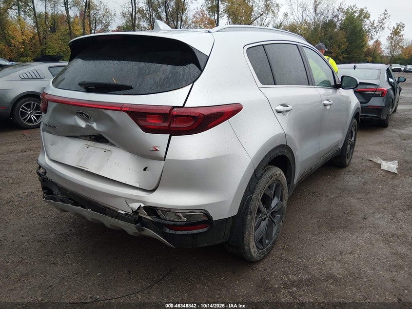 Vin: kndp6cacxl7804096, lot: 46849108, kia sportage s 20204